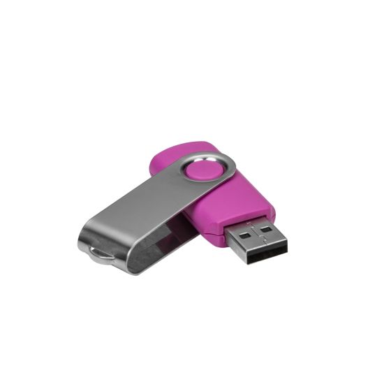 Pen Drive Giratório Metálico 16GB