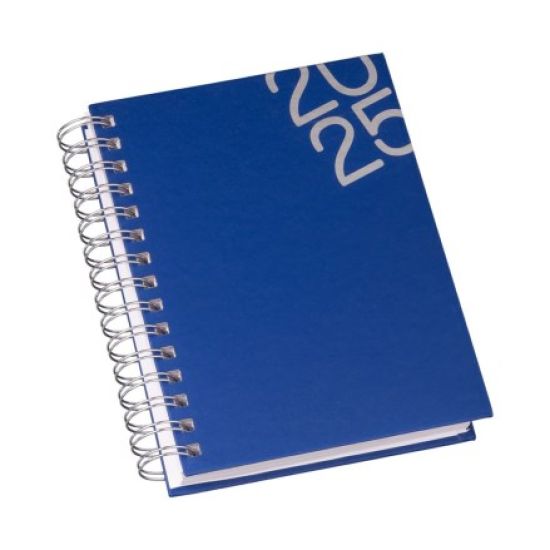 Agenda Wire-o Capa Premium Azul com Ano