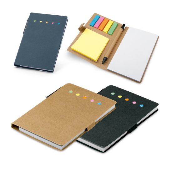 Kit Bloco de Anotações, Caderno e Caneta Cooper