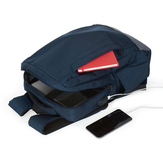 Mochila de Nylon USB