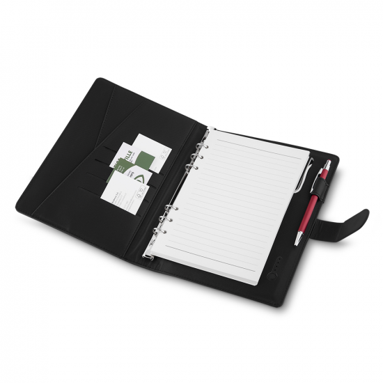 Caderno com Power Bank