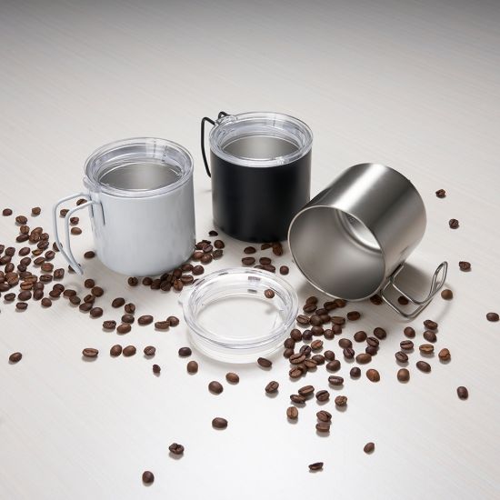 Caneca Inox Parede Dupla 350 ml