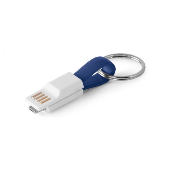 Chaveiro Plástico PVC com Cabo USB Riemann