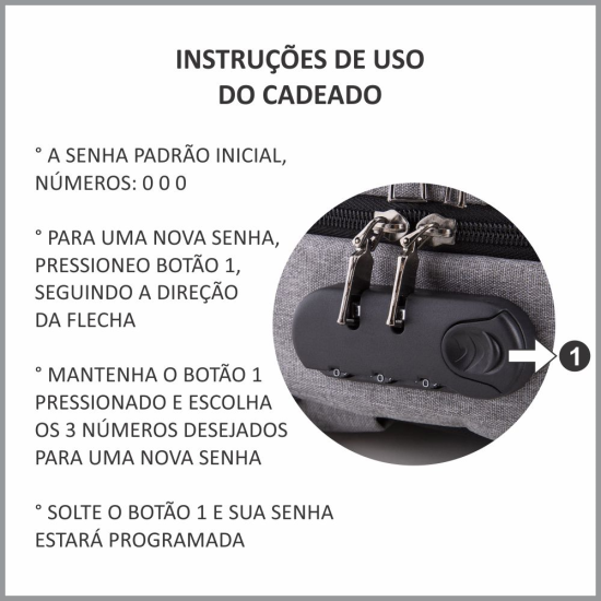 Mochila para Notebook em Poliéster