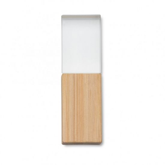 Pen Drive Cristal Bambu 4GB/8GB/16GB