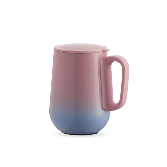 Caneca Bicolor Parede Dupla 250ml