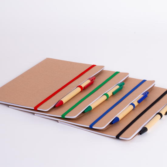 Kit Caderno e Caneta