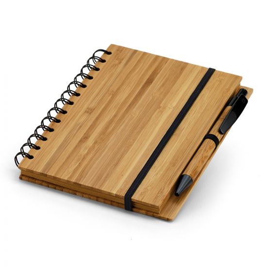 Kit Caderno e Caneta Bambu Dickens