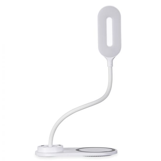 Luminária Led de Mesa e Carregador Wireless