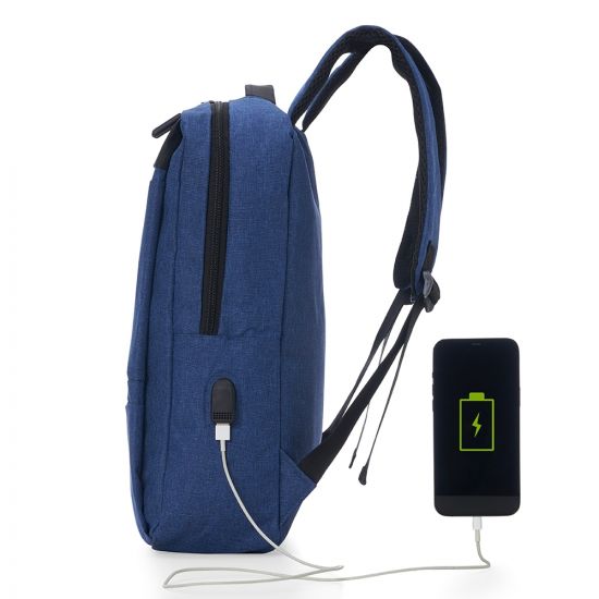 Mochila de Nylon USB 18L