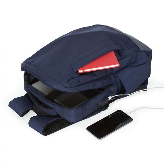 Mochila de Nylon USB para Notebook