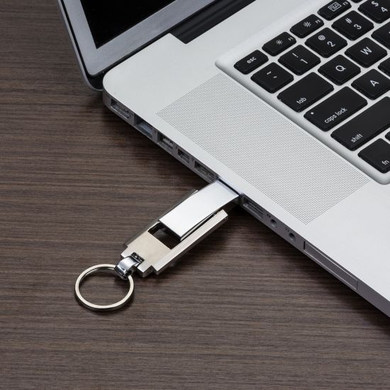 Pen Drive Chaveiro Metal 4GB/8GB