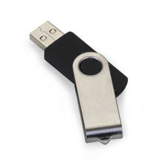 Pen Drive Giratório Metálico 16GB