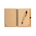 Kit Caderno e Caneta Bambu Dickens