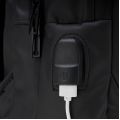 Mochila Couro Sintético USB 17 Litros